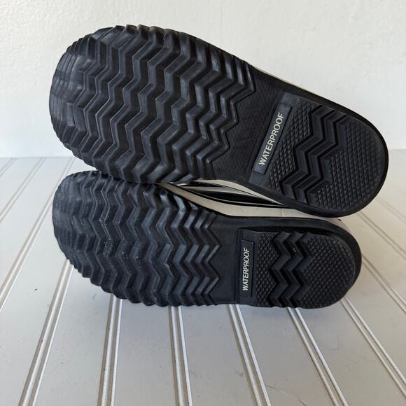 Sorel Joan of Artic Size 6.5 Black Tak Fur Suede Shearling snow boots - Picture 6 of 10